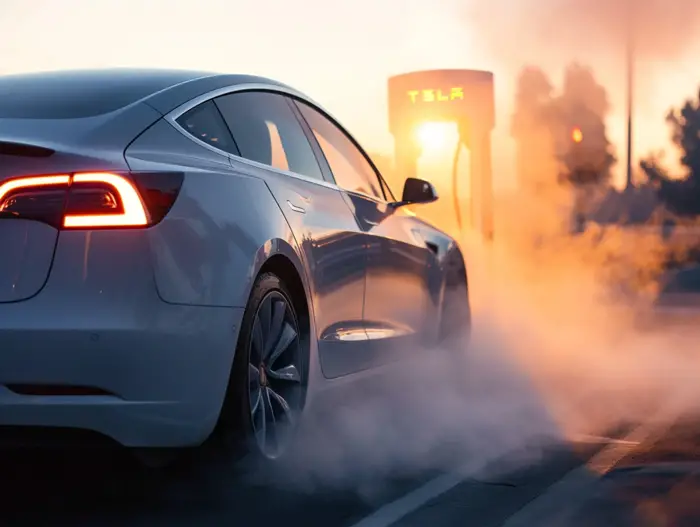 What Causes Tesla Smoking While Charging