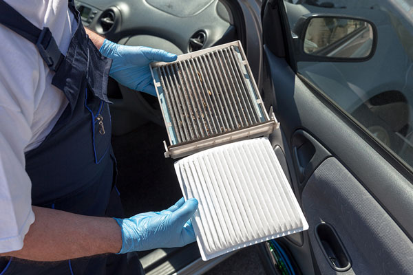 Clogged Cabin Air Filter