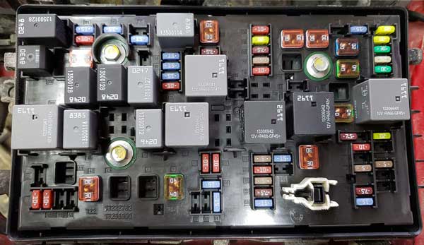 Defective Electronic Fan Control Relay