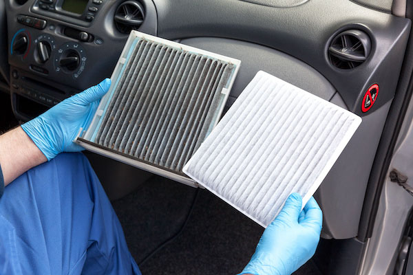 Dirty Cabin Filter