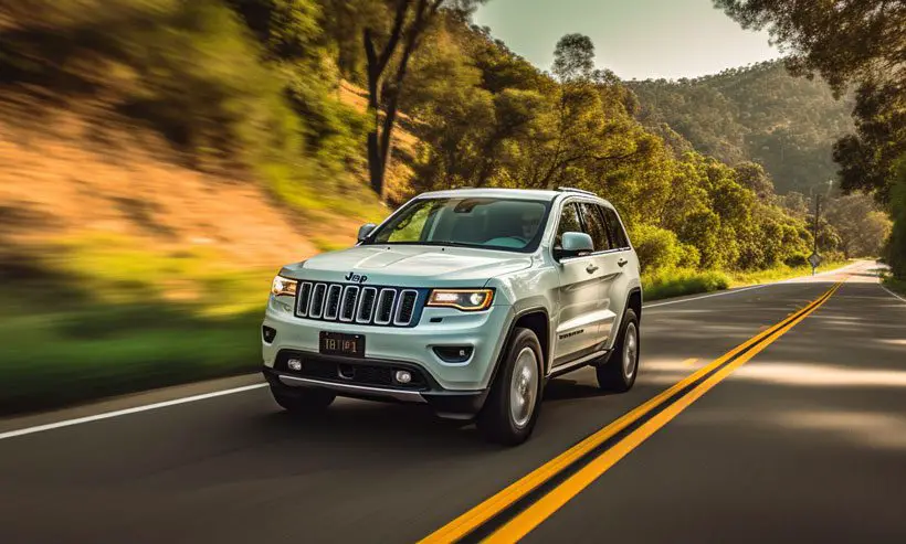 Jeep Grand Cherokee Inflate the tire and raise the coolant level