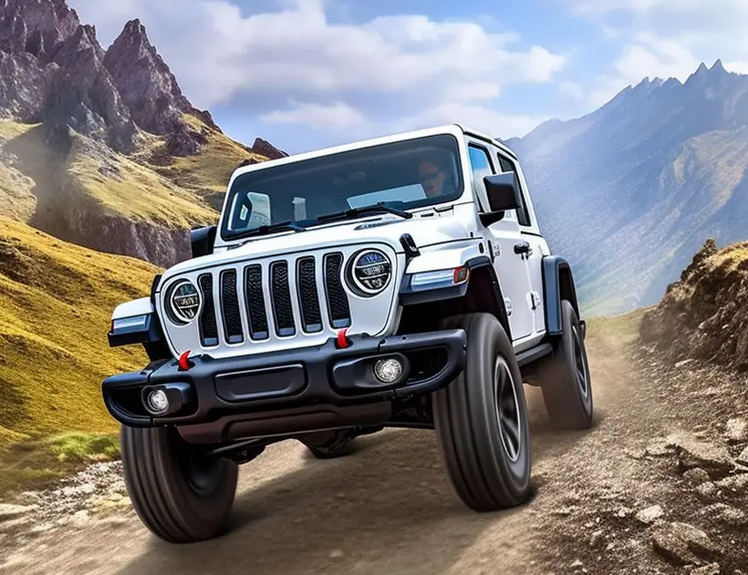 Jeep Wrangler Is Low On Fuel