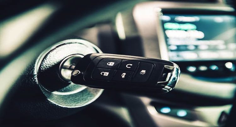 Key Fob Inside the Vehicle