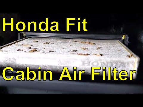 2017 Honda Fit | How to Replace the Cabin Air Filter