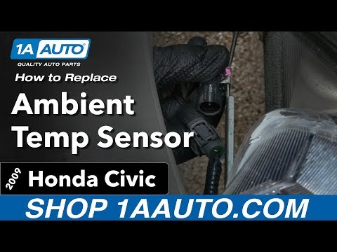 How to Replace Ambient Temperature Sensor 05-11 Honda Civic