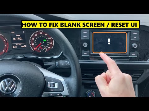 Fix VW Infotainment Blank Screen and CarPlay Connecting Issue - Reset Procedure