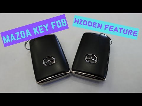 MAZDA KEY FOB HIDDEN FEATURE