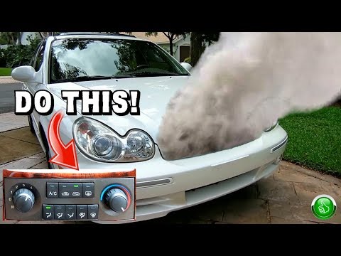 Car Overheats Sitting In Traffic (Not Moving) Or With AC On! Do This FAST!