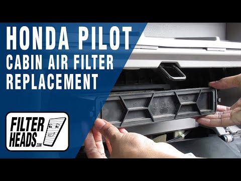 How to Replace Cabin Air Filter Honda Pilot