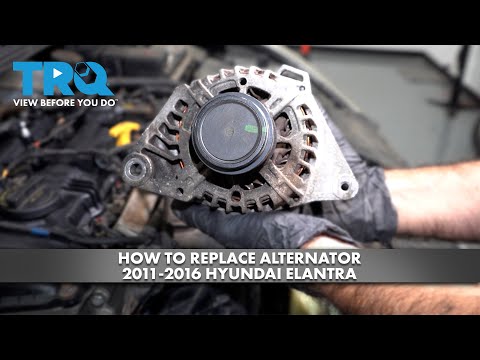 How to Replace Alternator 2011-2016 Hyundai Elantra