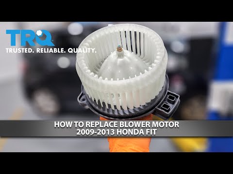 How to Replace Blower Motor 2009-2014 Honda Fit