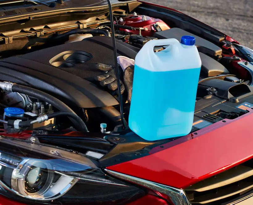 Car Coolant Levels