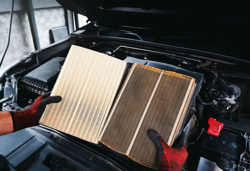 Dirty Cabin Air Filter