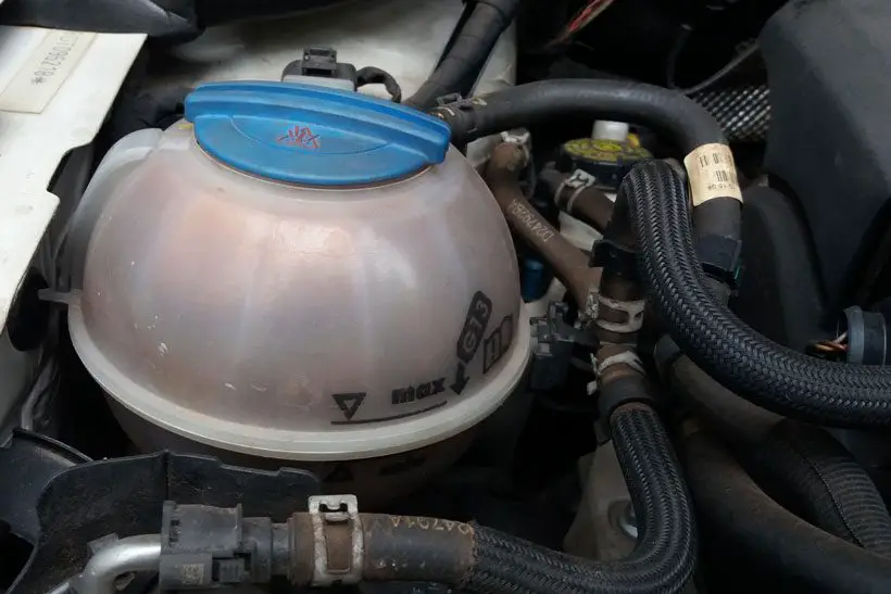 Discolored Coolant