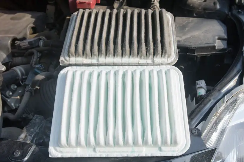 Dirty Cabin Air Filter