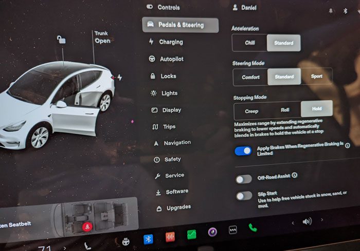 Tesla Regenerative Braking Software Glitches