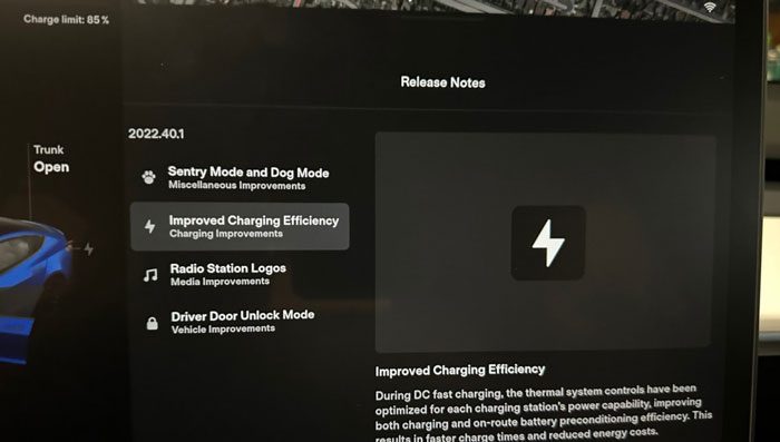 Tesla Supercharger Software Out of Date