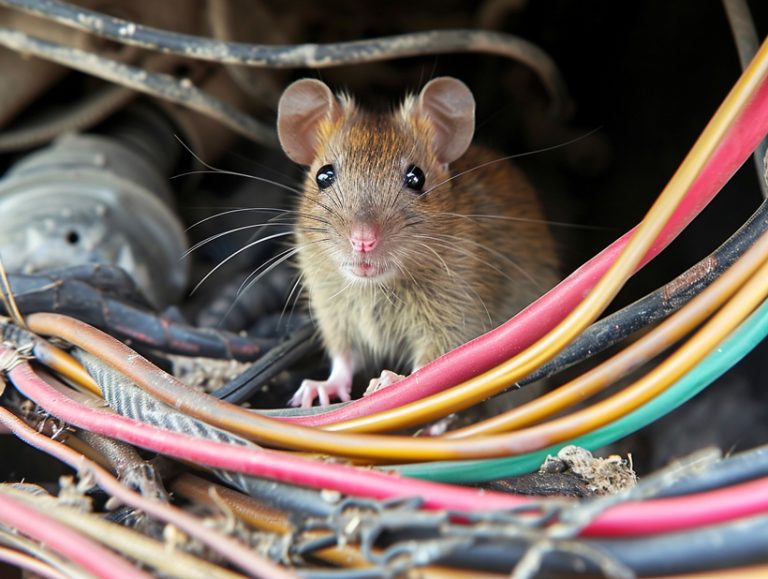 How to Check for Rodent Damage: Spot Chewed Car Wires