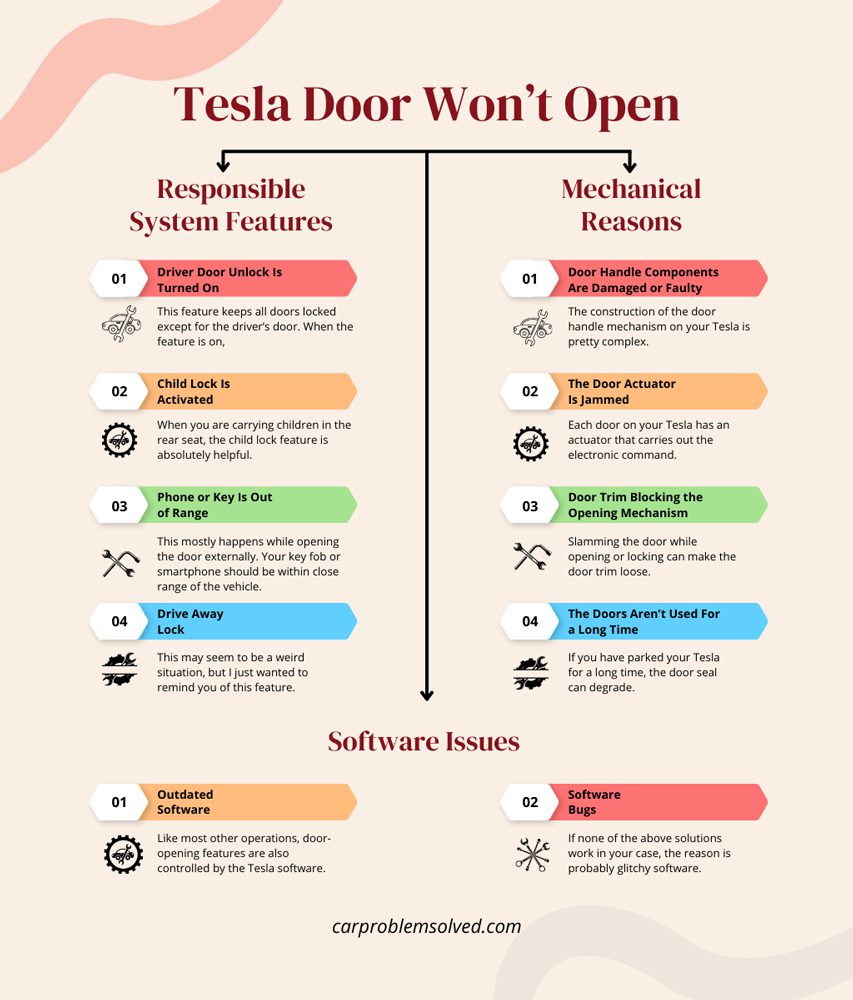 Tesla Door Won’t Open