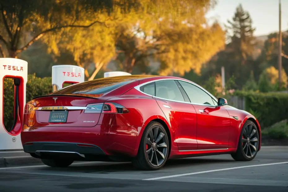 Tesla Smoking While Charging