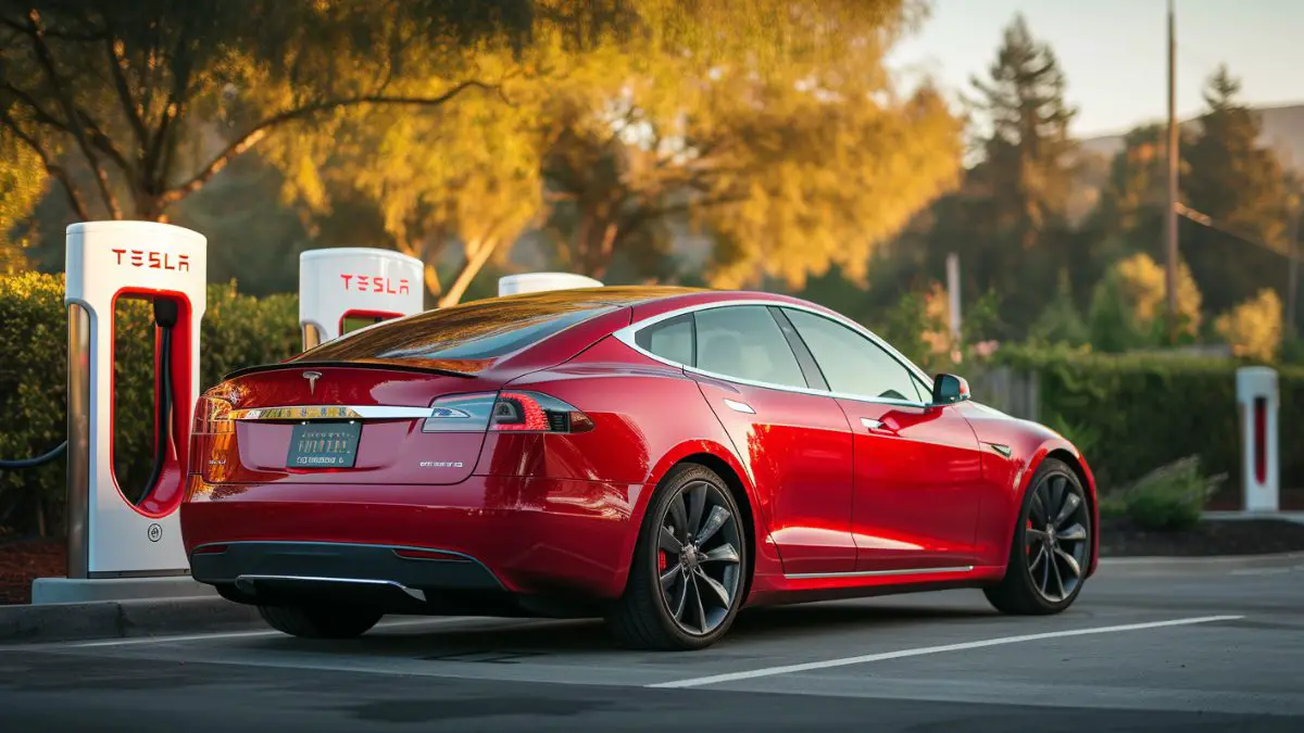 Tesla Smoking While Charging