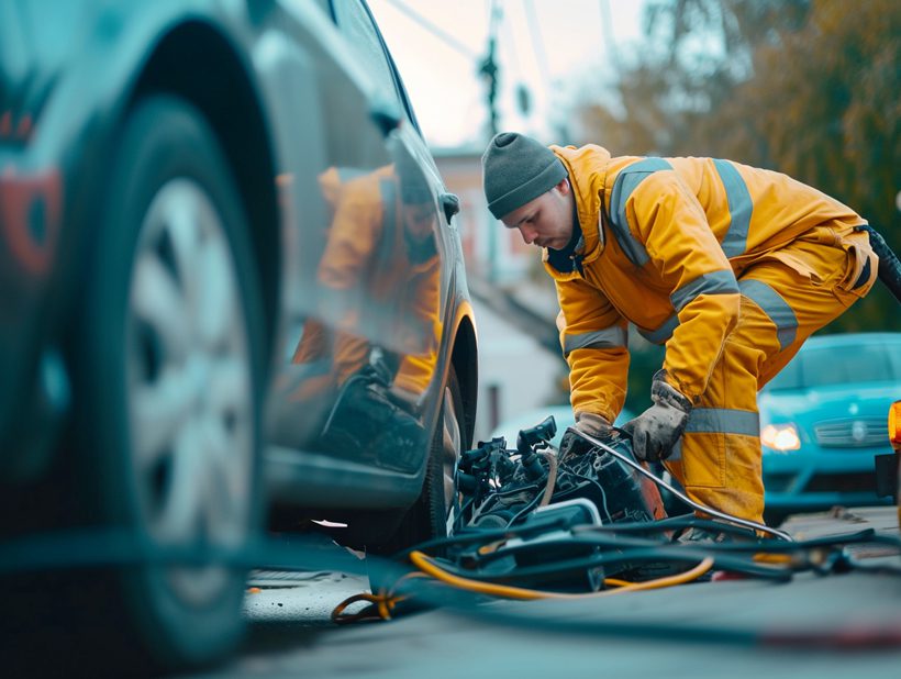 Remove the Jumper Cables