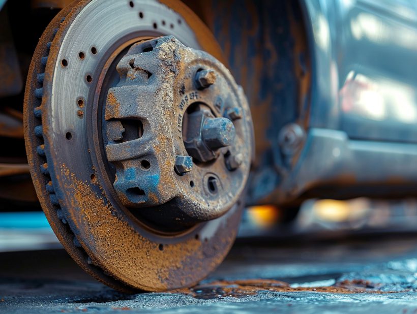 Worn-Out Brake Pads