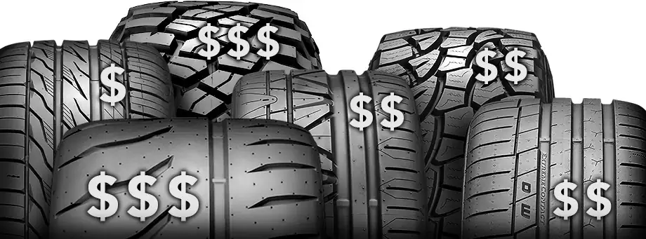 How much do replacement tires cost?
